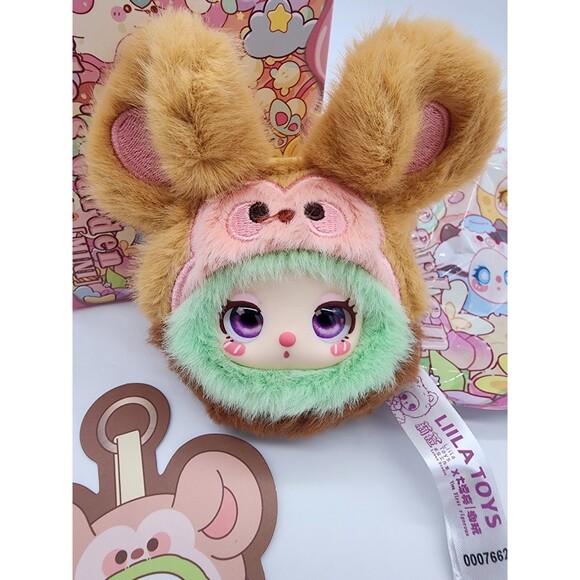 Liila’s Garden Tea Party (MINI) Plush Pendant KIWI MONKEY CONFIRMED!! - Picture 2 of 3